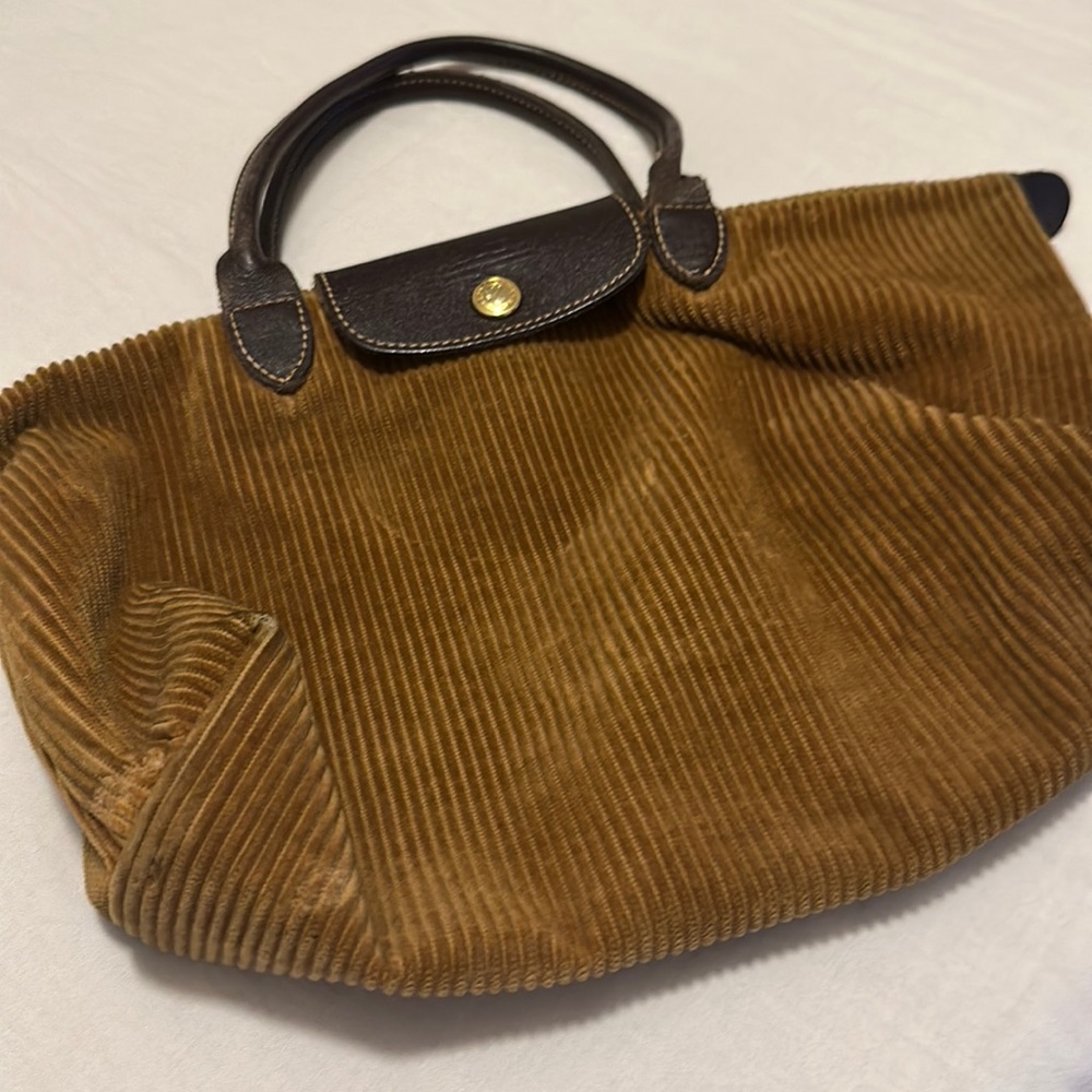 Corduroy Longchamp Bag